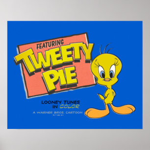 LOONEY TUNES™ TWEETY™ Retro Lobby Kaart Poster