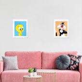 LOONEY TUNES™ TWEETY™ & Sylvester Muurkunst Sets (Woonkamer)