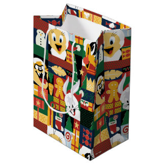 LOONEY TUNES™Vakantieblokpatroon Medium Cadeauzakje