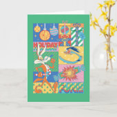 LOONEY TUNES™ | Vakantiepret Kaart (Gele Bloem)