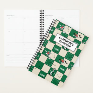 LOONEY TUNES™ Voetbal rasterpatroon Planner