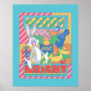 LOONEY TUNES™ Vrolijk en helder kerstfeest Poster