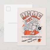 LOONEY TUNES™ | WILE E. COYOTE™ ACME Dynamite Briefkaart (Voorkant / Achterkant)