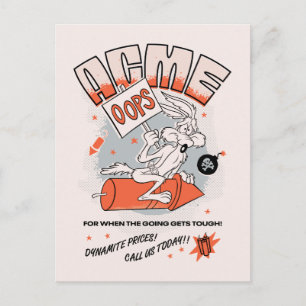 LOONEY TUNES™   WILE E. COYOTE™ ACME Dynamite Briefkaart