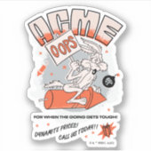 LOONEY TUNES™ | WILE E. COYOTE™ ACME Dynamite Sticker (Voorkant)