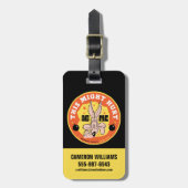 LOONEY TUNES™ | WILE E. COYOTE™ Dit kan pijn veroo Bagagelabel (Voorkant verticaal)