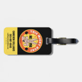 LOONEY TUNES™ | WILE E. COYOTE™ Dit kan pijn veroo Bagagelabel (Achterkant horizontaal)