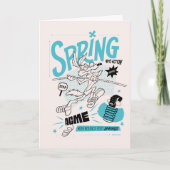 LOONEY TUNES™ | WILE E. COYOTE™ Spring in Action Kaart (Voorkant)