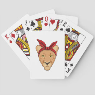 Loonheid met Bandana Pokerkaarten