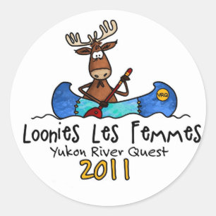 Loonies les femmes YRQ stickers