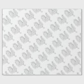 Loonnummer land cadeaupapier (Vlak)