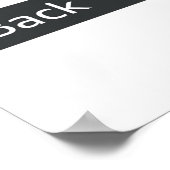 Loonoorlog - Bloemenwafel Poster (Hoek)