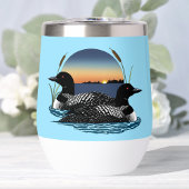 Loons Sunset Blue