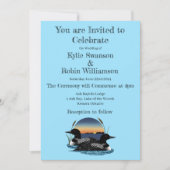 Loons Sunset Blue Kaart (Voorkant)