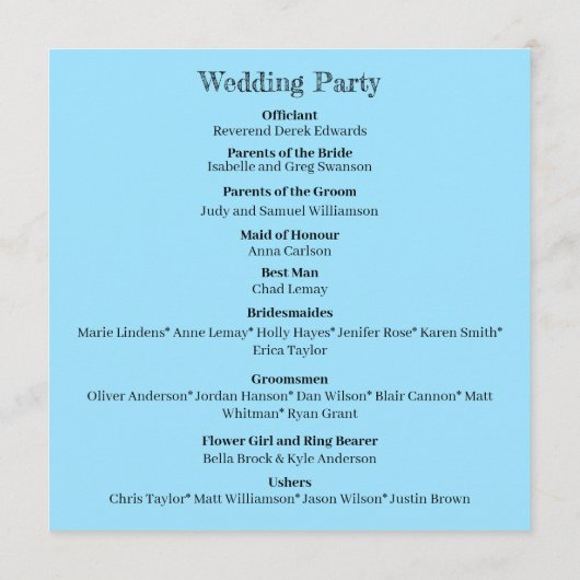 Loons Sunset Blue Programma