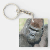 Loop de gorilla kanalen van de blik van zijn vader sleutelhanger (voorkant)