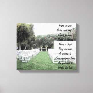 Loop de lijn canvas print