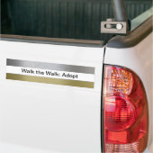 Loop de Walk: Vaststellen Bumpersticker (Op Truck)