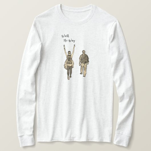 Loop de Weg T-Shirt Vrouwen (Design voorkant)