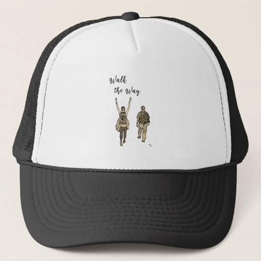 Loop de Weg Trucker Pet (Voorkant)
