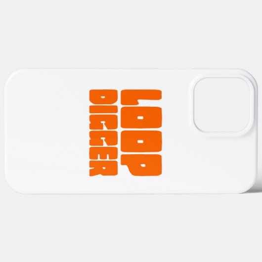 LOOP DIGGGER Case-Mate iPhone CASE (Achterkant (horizontaal))