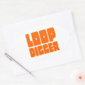 LOOP DIGGGER OVALE STICKER (Envelop)