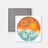 Loop door Faith Christelijk Design Magneet (Voorkant / Achterkant)