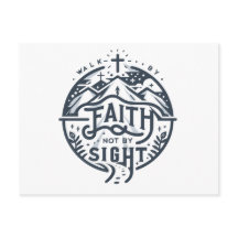 Loop door geloof niet door zicht