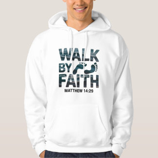 Loop Door Het Geloof Christelijk Hoodie