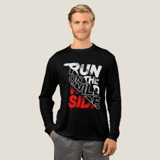 Loop eens door het leven Tri-Blend shirt