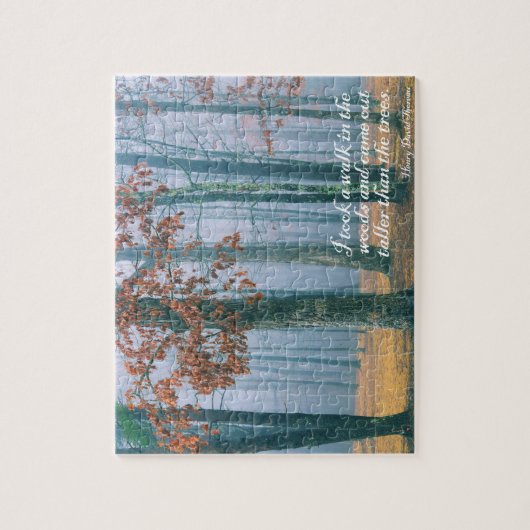 Loop in de Bossen - 8 x 10 - 110 pcs. Legpuzzel (Verticaal)