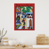 loop in mijn schoenen poster (Keuken)