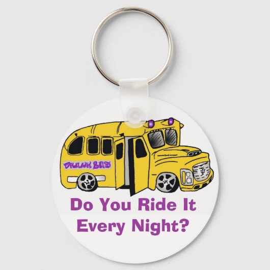 Loop je elke avond met het logo? sleutelhanger (Voorkant)