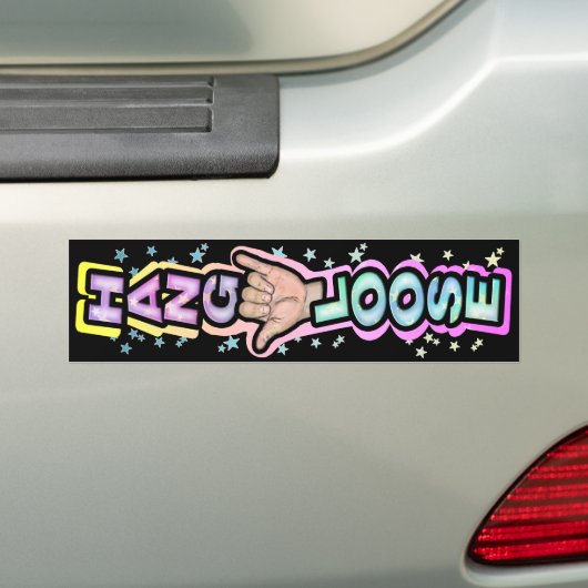 Loop los bumpersticker (Op auto)