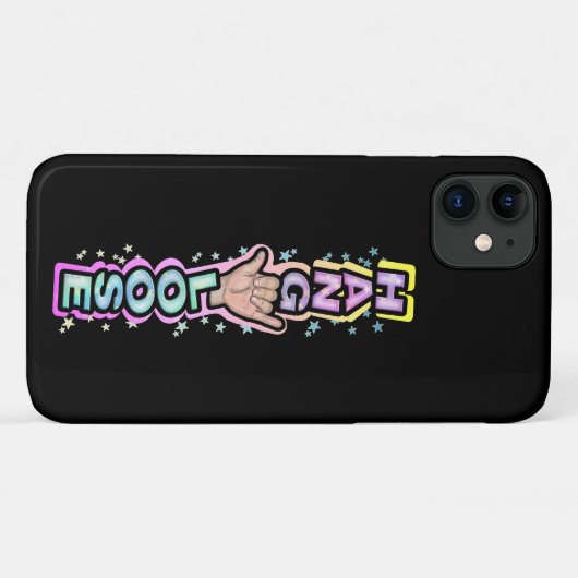 Loop los Case-Mate iPhone case (Achterkant (horizontaal))