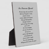 "Loop me naar de Aisle?" Plaque (voor "als een fat Fotoplaat (Zijkant)