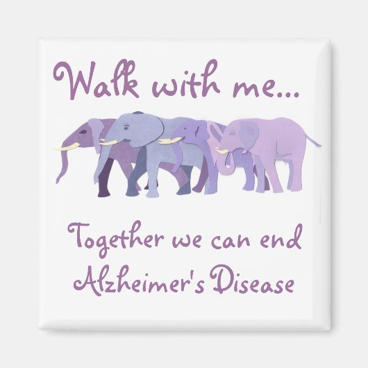 Loop met mij mee magneet (Voorkant)