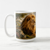 Loop met Moed Leeuw Koffiemok (Links)