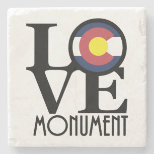 Loop Monument Colorado Stenen Onderzetter