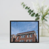 Loop naar het noorden in februari briefkaart (Staand voorkant)