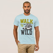 Loop naar het wild t-shirt (Voorkant volledig)