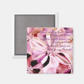 Loop naast me magneet (Voorkant / Achterkant)