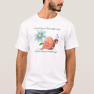 Loop niet door het leven t-shirt