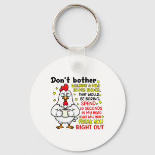 Loop Niet Een Mijl In Mijn Schoenen Dat Zou Sleutelhanger