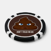 Loop niet op me, poep poker chips (Enkel)