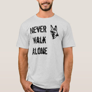Loop nooit alleen voor T-shirt herbergen