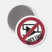 Loop openen magneet (Voorkant / Achterkant)