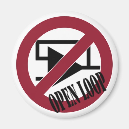 Loop openen magneet (Voorkant)