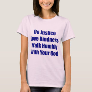 Loop rustig met je God-T-shirt T-shirt