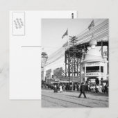 Loop the Loop Ride, Surf Avenue, Coney Island 1903 Briefkaart (Voorkant / Achterkant)